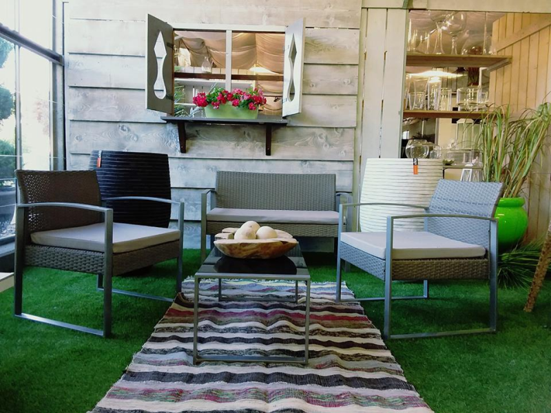 Arredo da esterno esposto al Garden Gavelli