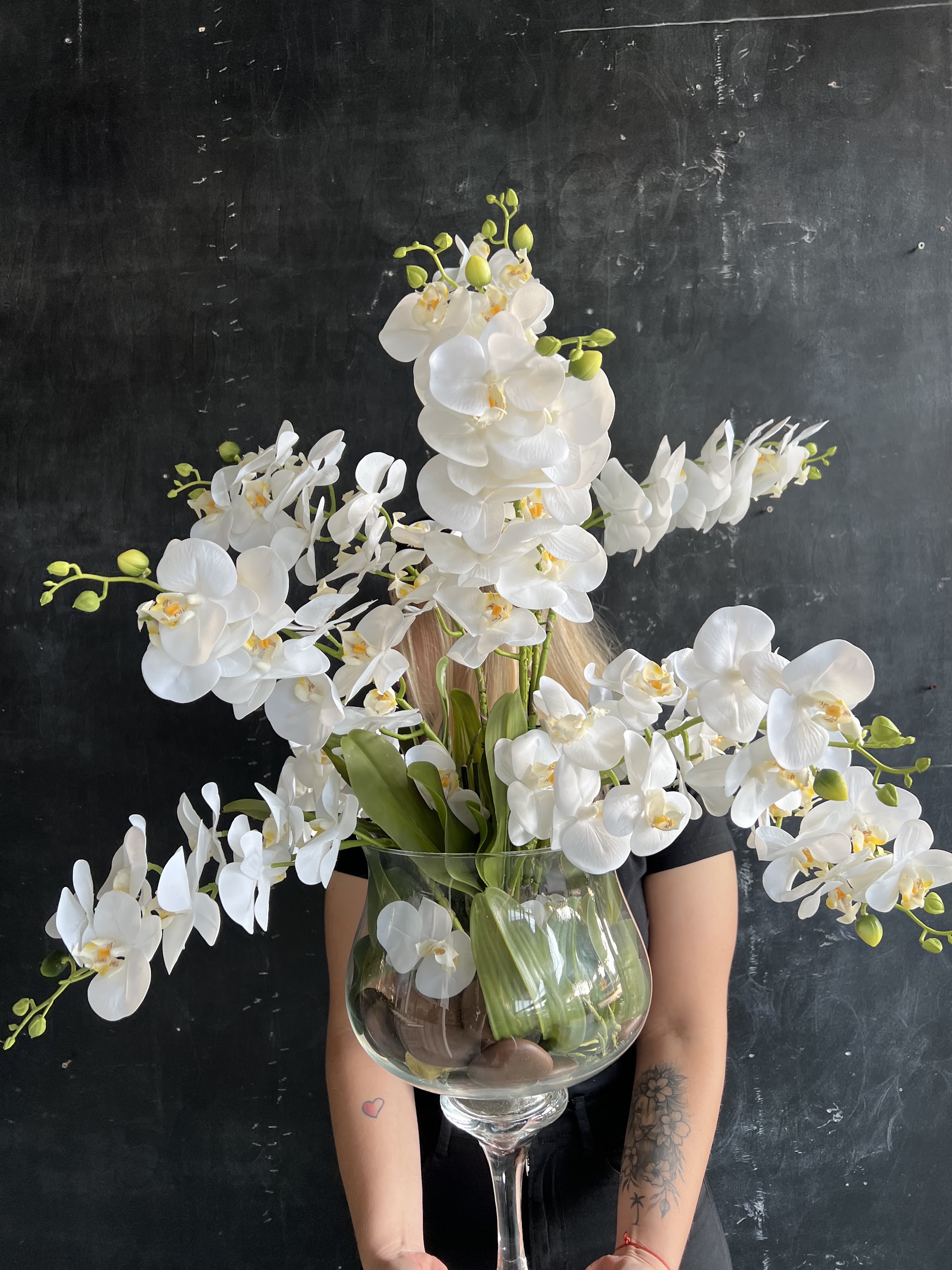 Composizione di orchidee